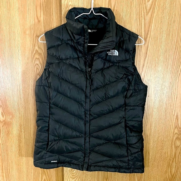 Charcoal Gray 550 Goose Down Insulated Quilted Puffer Vest - Picture 1 of 5